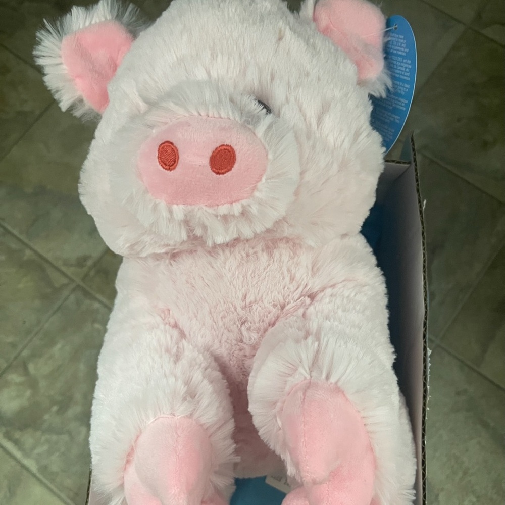 Stuffed pig toy